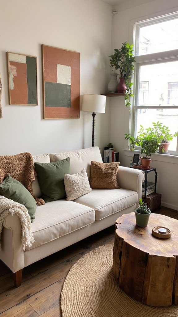 cozy earthy color transformation