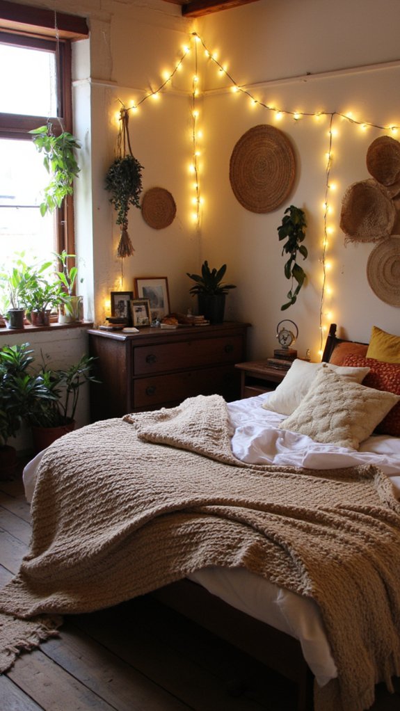 cozy fairy lights ambiance