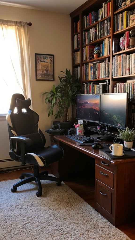 cozy gaming and reading