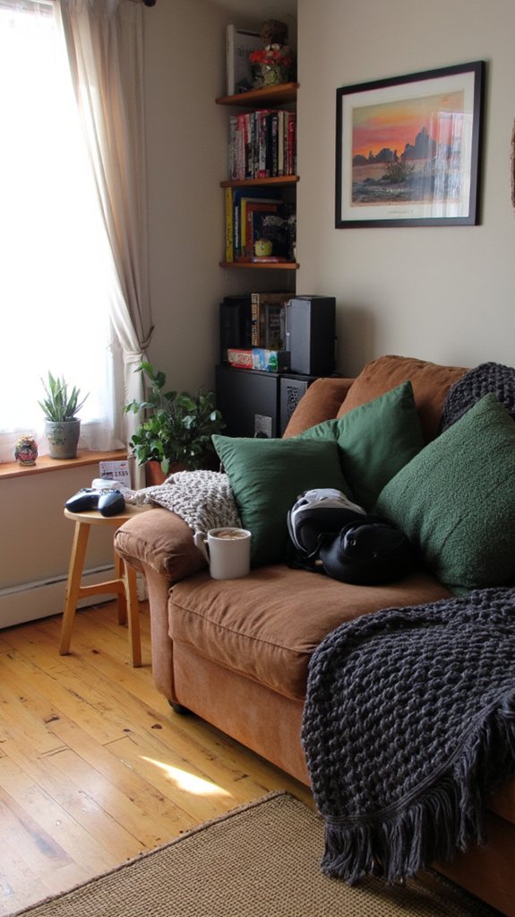 cozy gaming blanket comfort