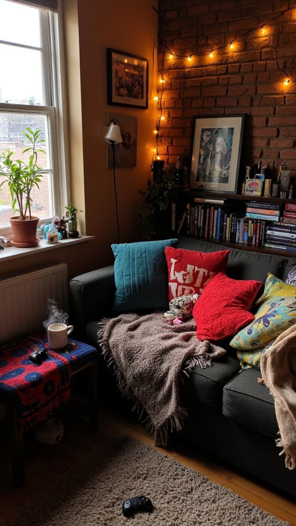 cozy gaming room accessories