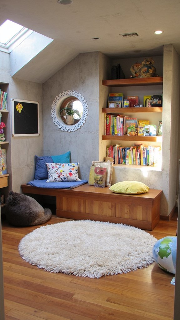 cozy kids play area
