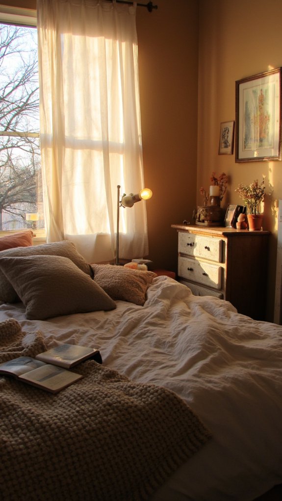 cozy layered lighting options