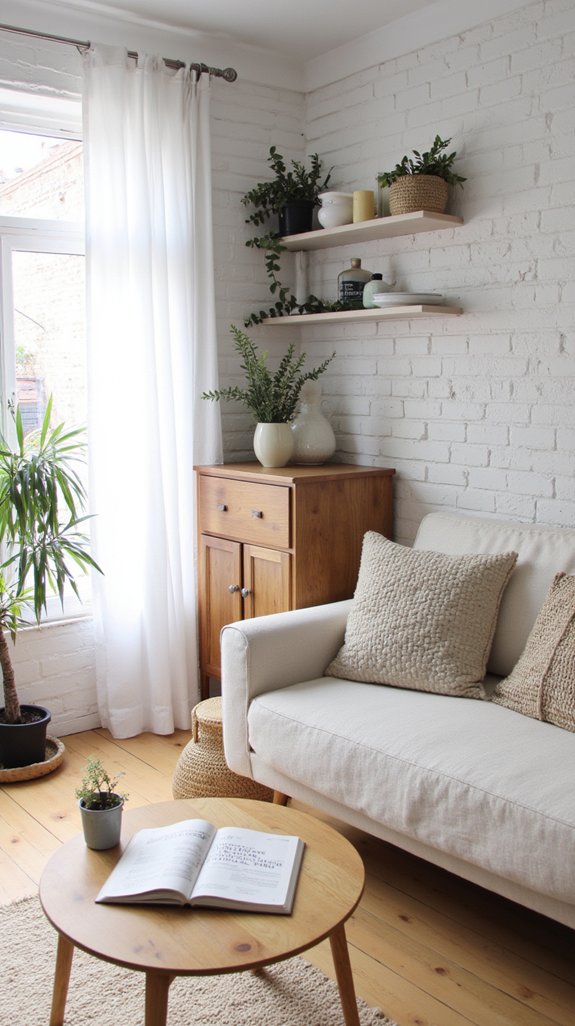 cozy minimalist scandinavian retreat