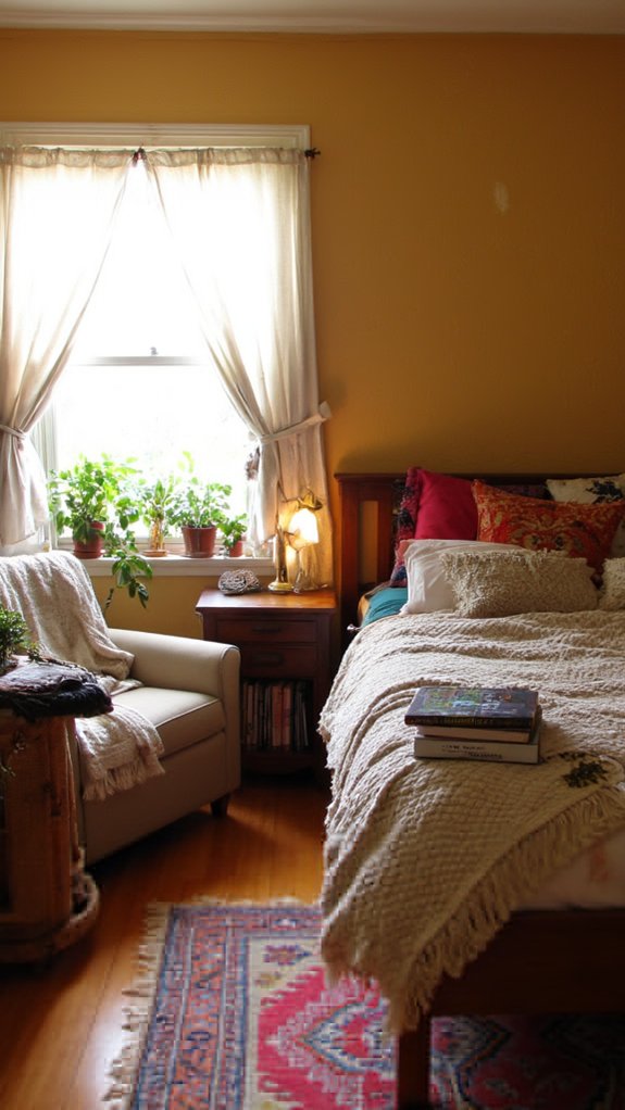 cozy multifunctional bedroom design