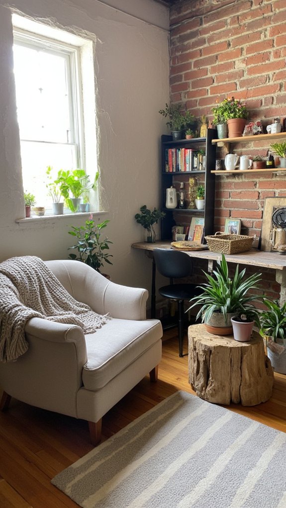 cozy nook for relaxation
