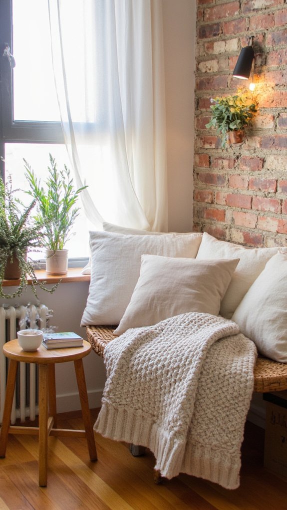 cozy nook for relaxation