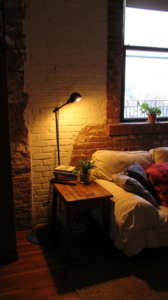 cozy nooks with lamps