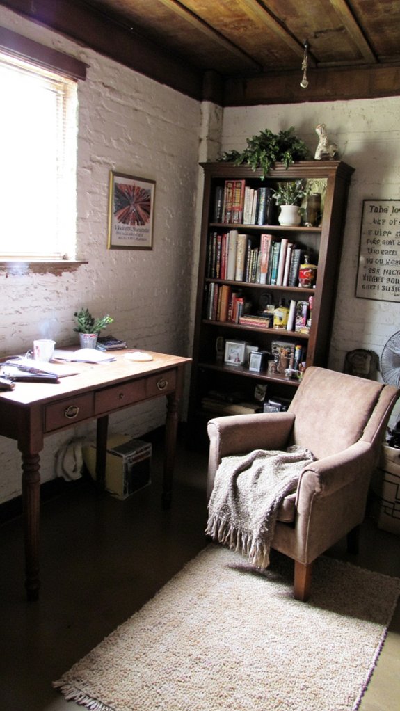 cozy personalized remote workspace