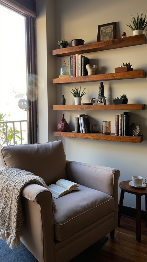 cozy reading corner sanctuary
