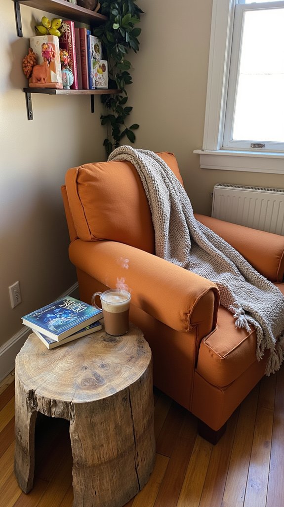 cozy reading nook escape