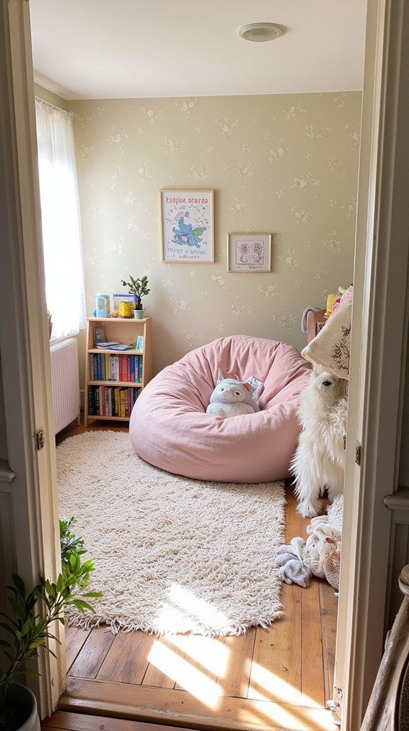 cozy reading nook oasis