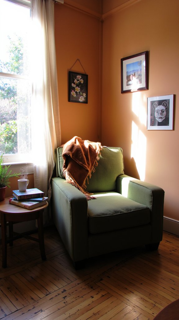 cozy reading nook retreat