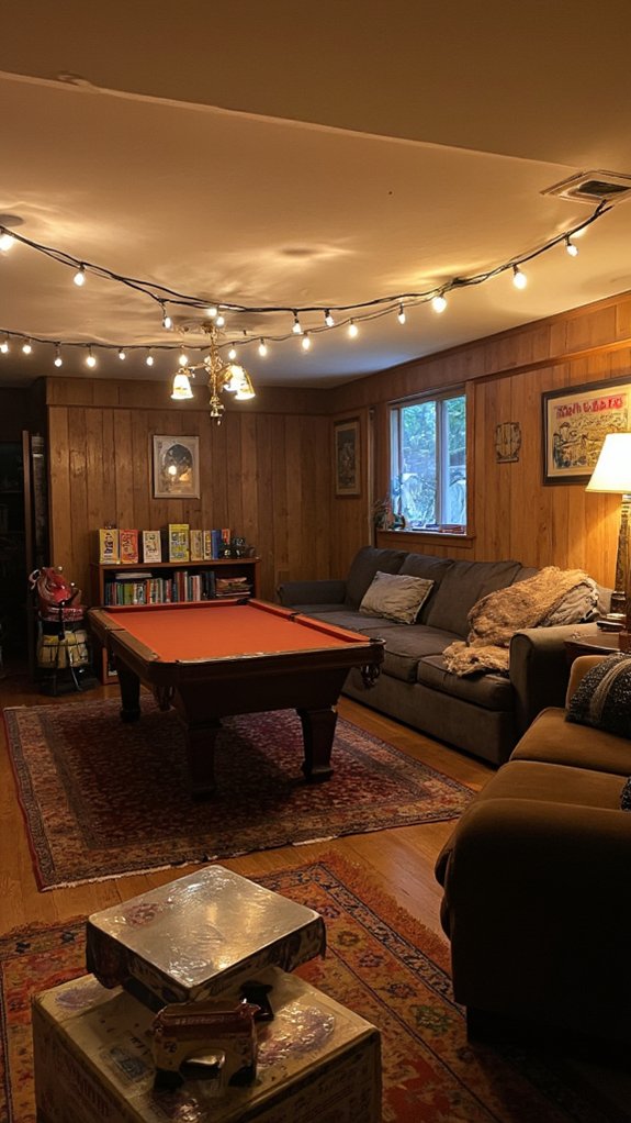 cozy retreat with soft lighting