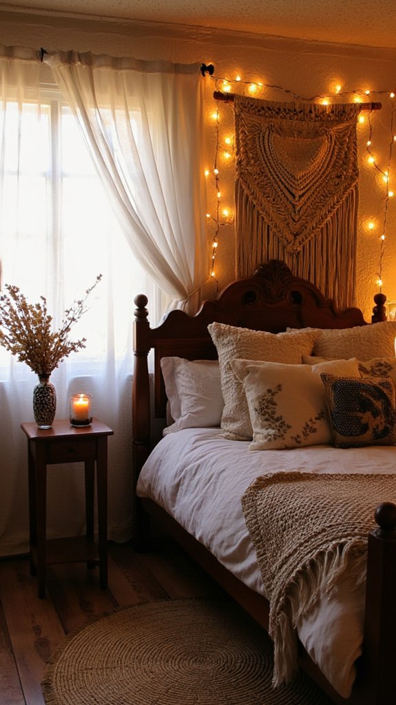 cozy retreat with soft lighting