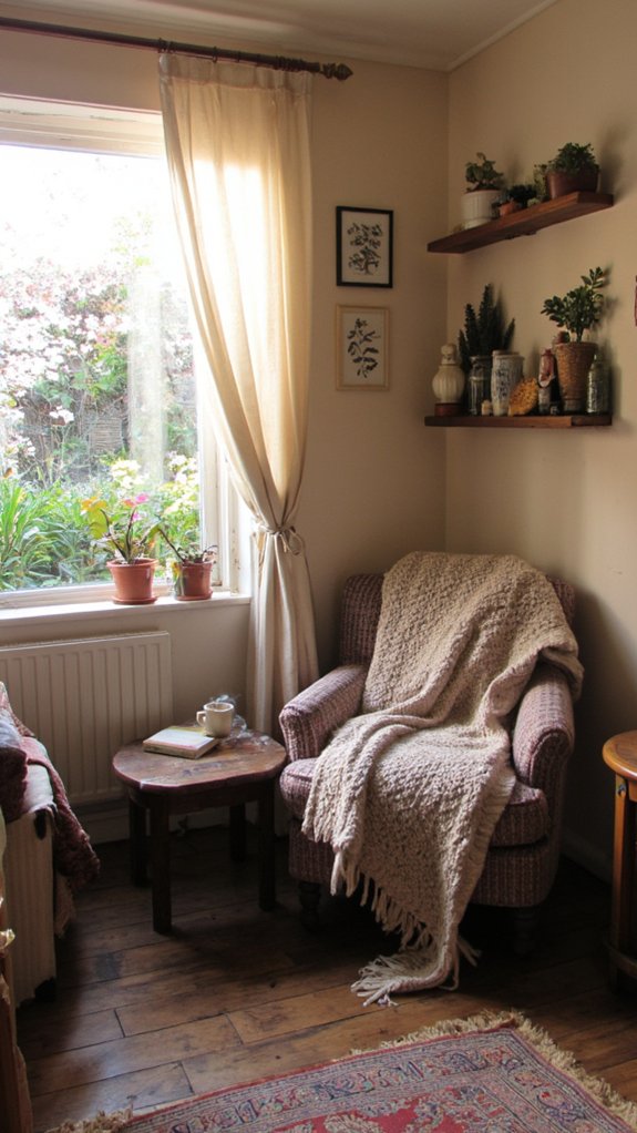 cozy rustic retreat atmosphere