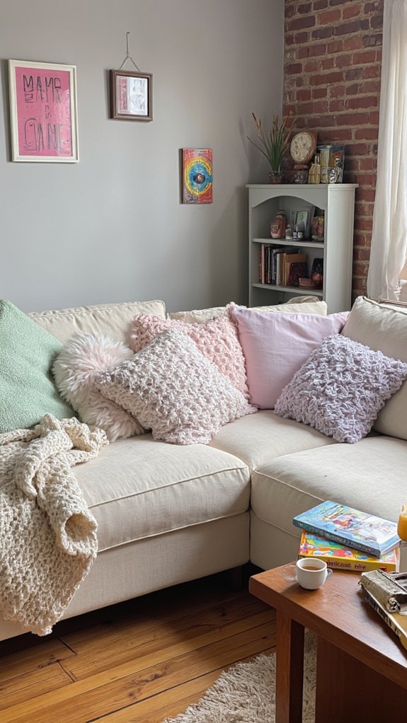 cozy seating enhances game nights