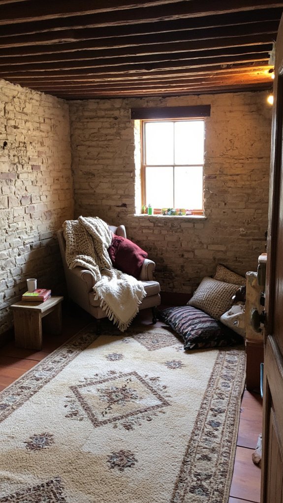 cozy textiles enhance comfort