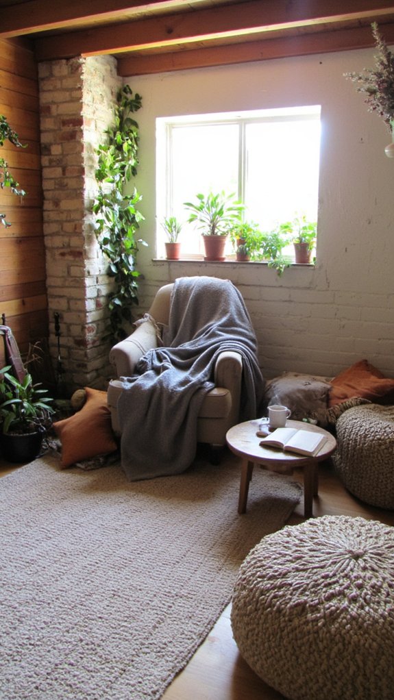 cozy textiles enhance comfort