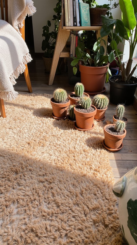 cozy vibrant reading nook