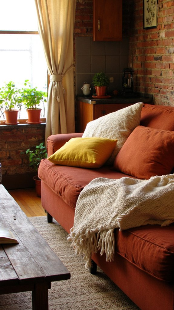 cozy warm color palette