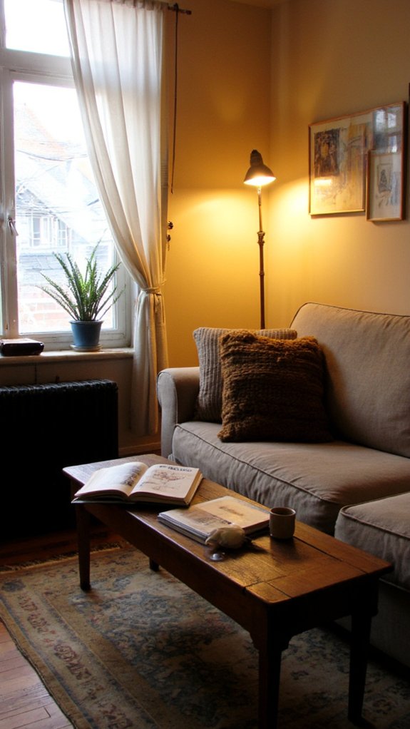 cozy warm lighting ambiance