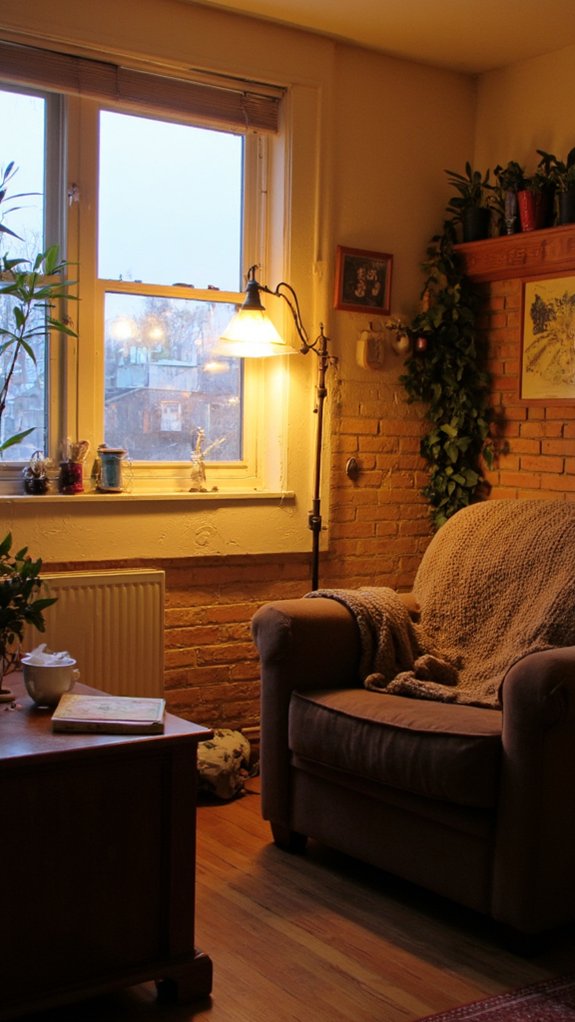 cozy warm lighting atmosphere