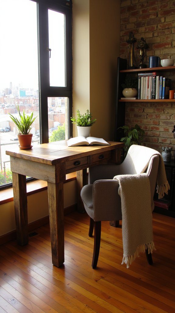 cozy workspace for relaxation