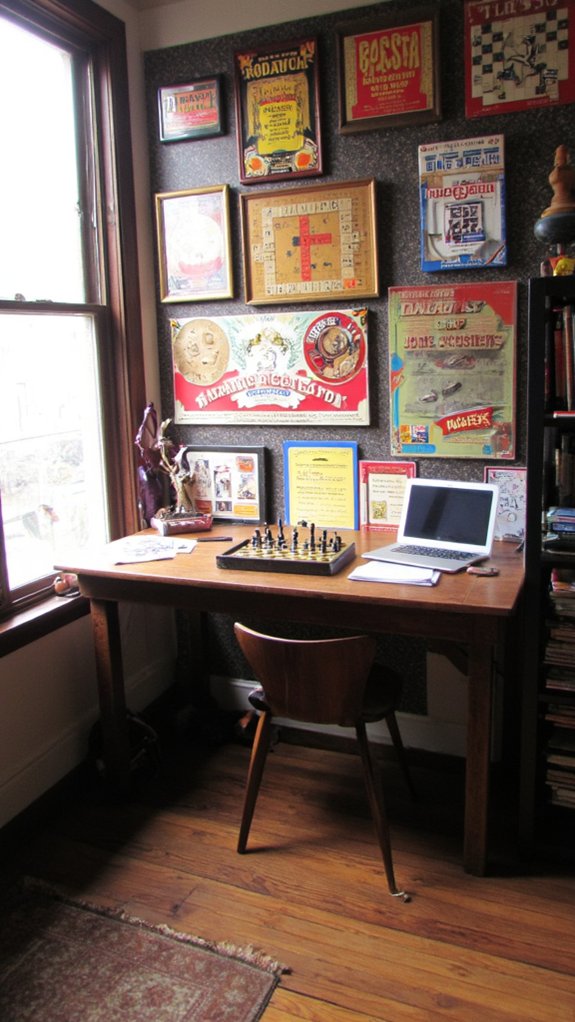 creative game board decor