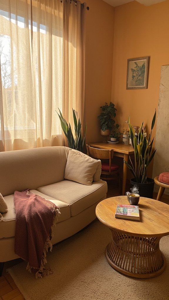 curved furniture enhances space