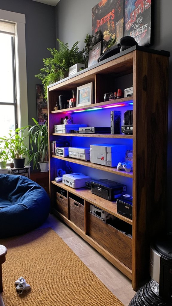 dedicated gaming console display