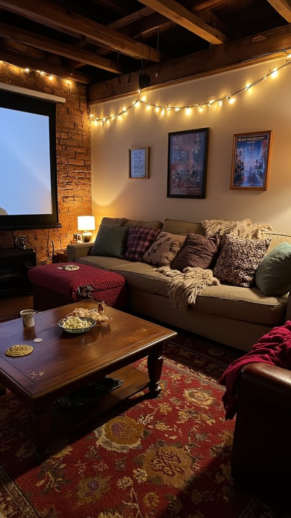 define spaces with rugs