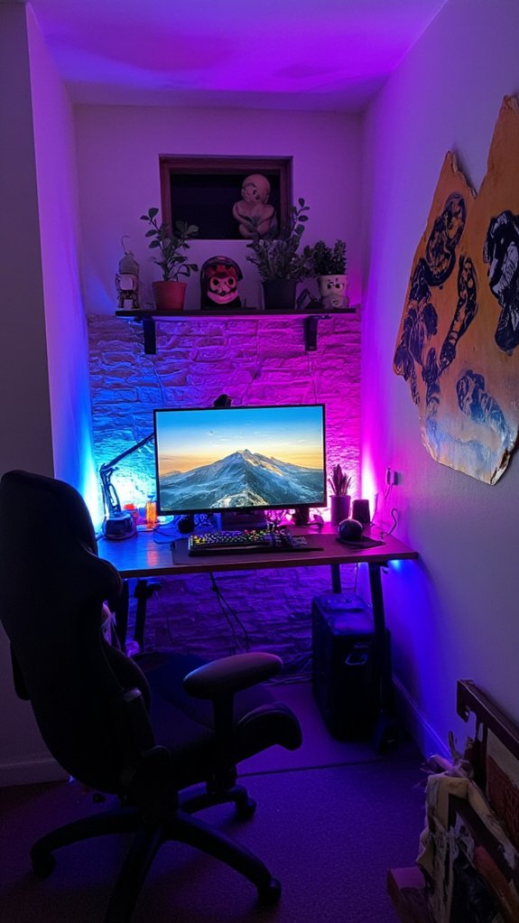 dynamic led lighting ambiance