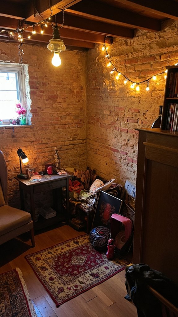 eclectic lighting style blend