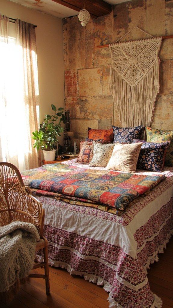 eclectic mix of patterns