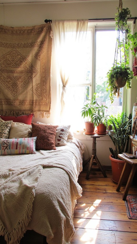 eclectic vibrant cozy retreat