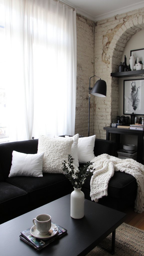 elegant black and white