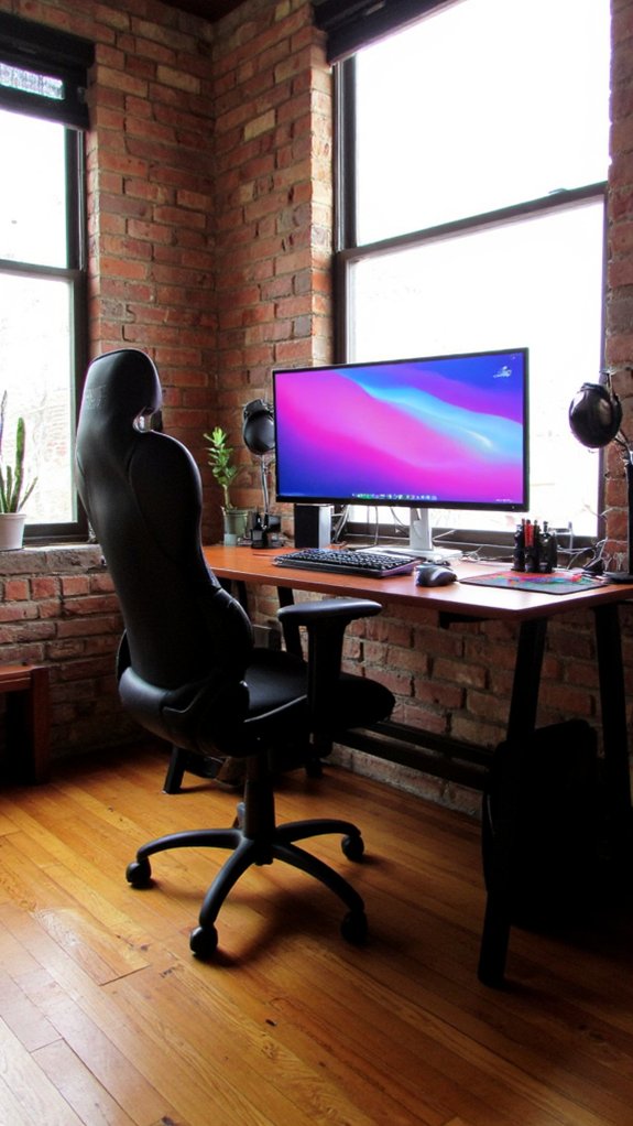 elevated workspace for gaming