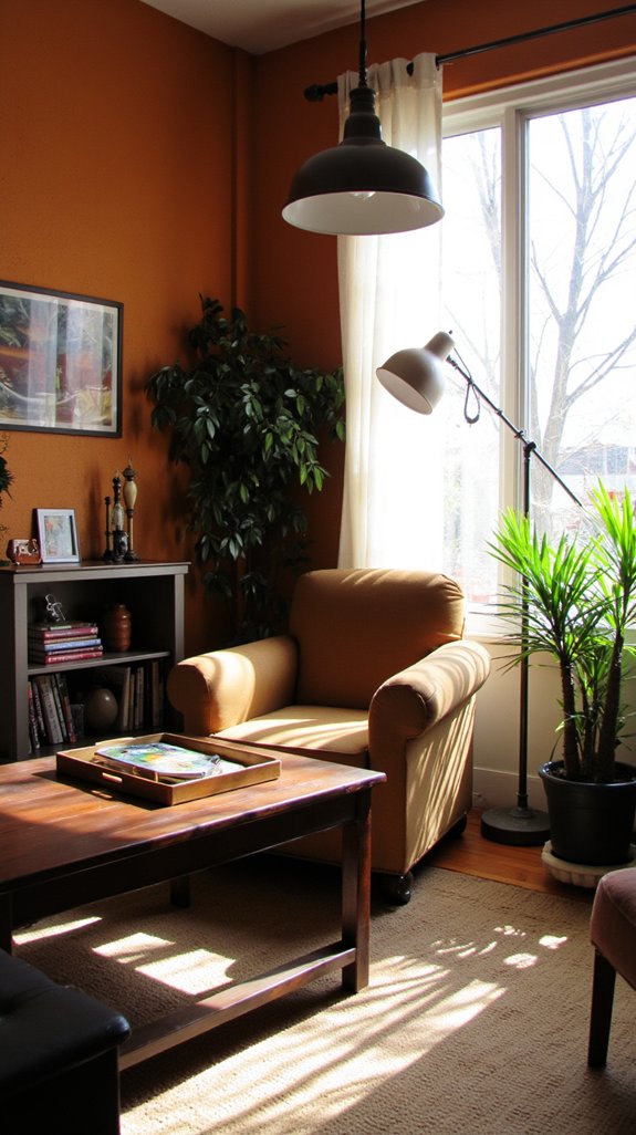 enhance ambiance with lighting