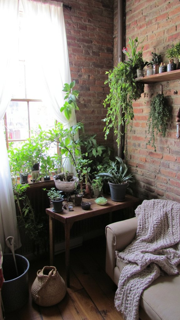 enhance studio with greenery