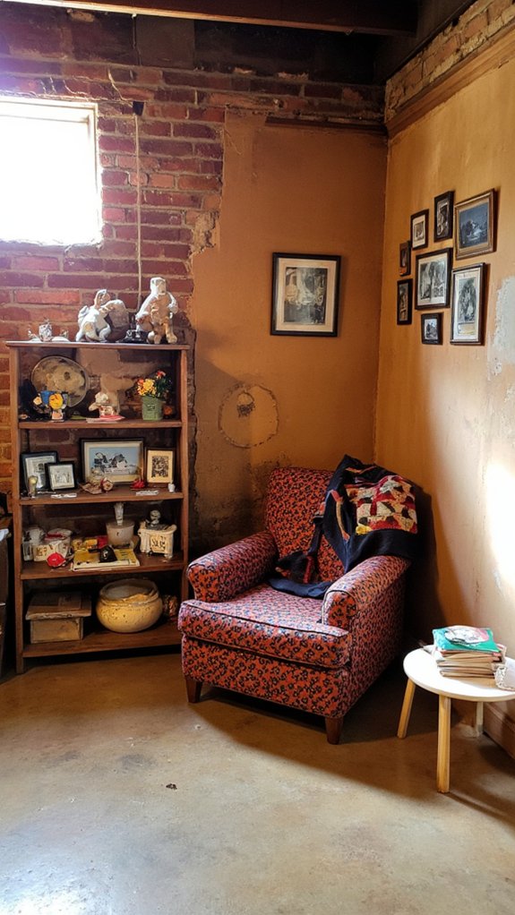 family memorabilia creates warmth