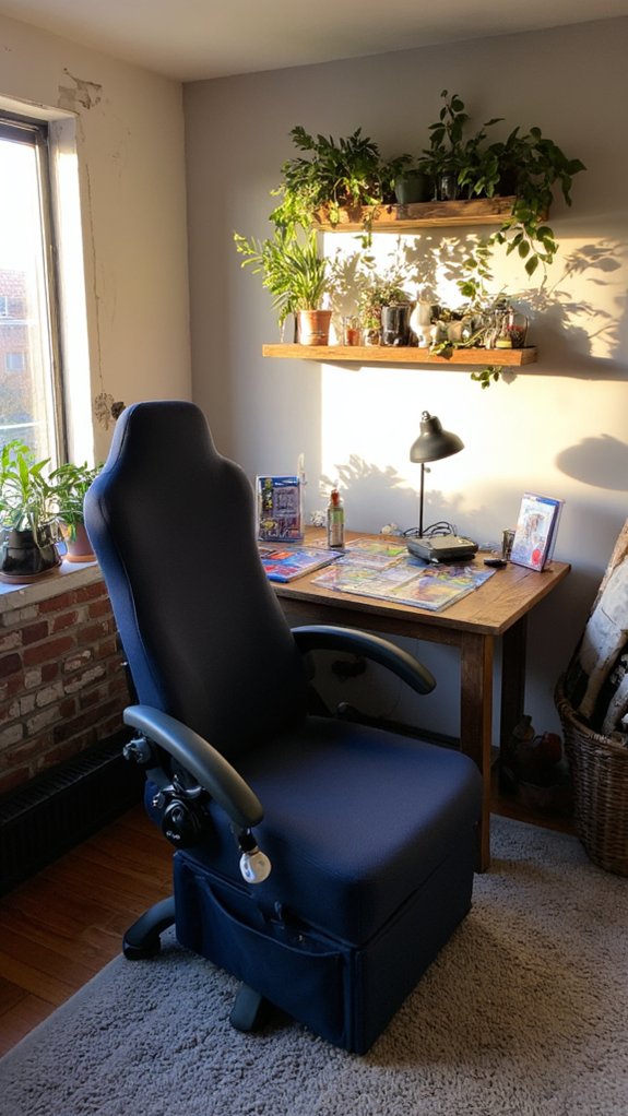 functional gaming chair storage