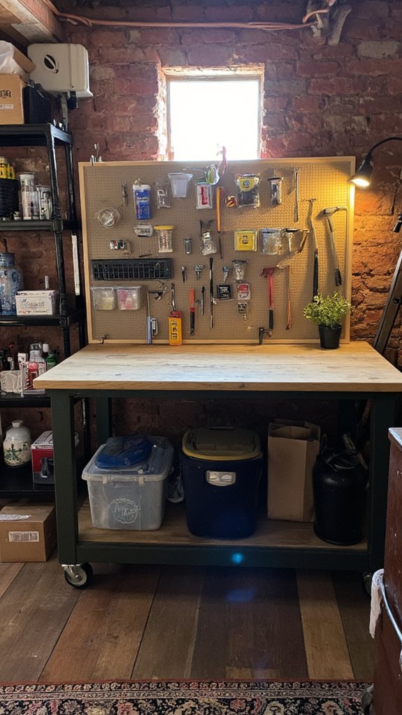 functional storage workbench solution
