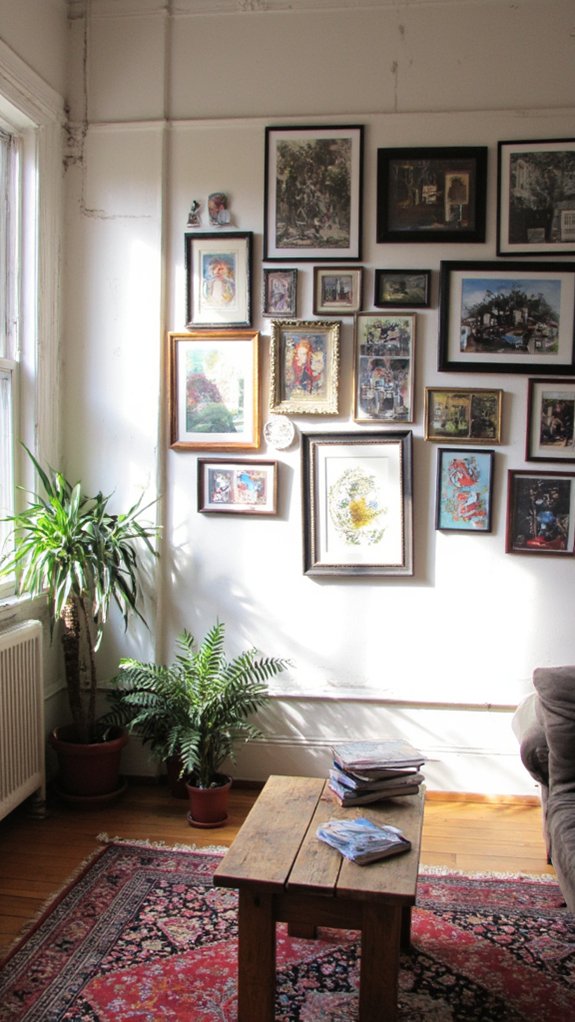 gallery wall personal touch