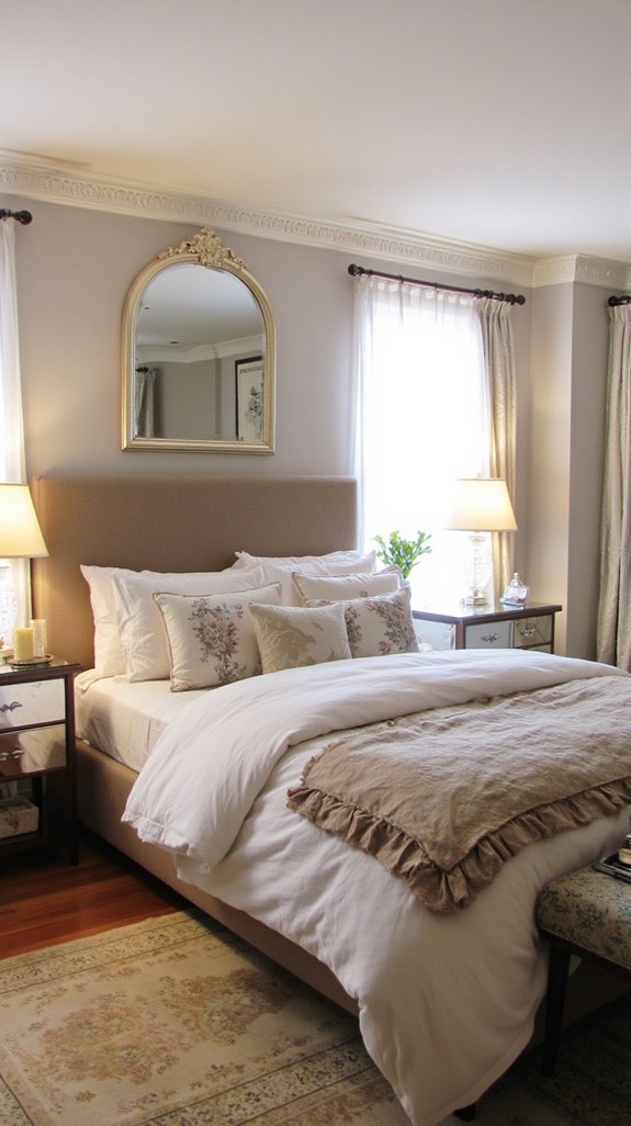 glamorous bedroom accessories elevate