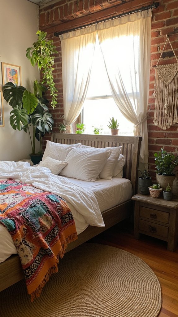 greenery enhances cozy atmosphere