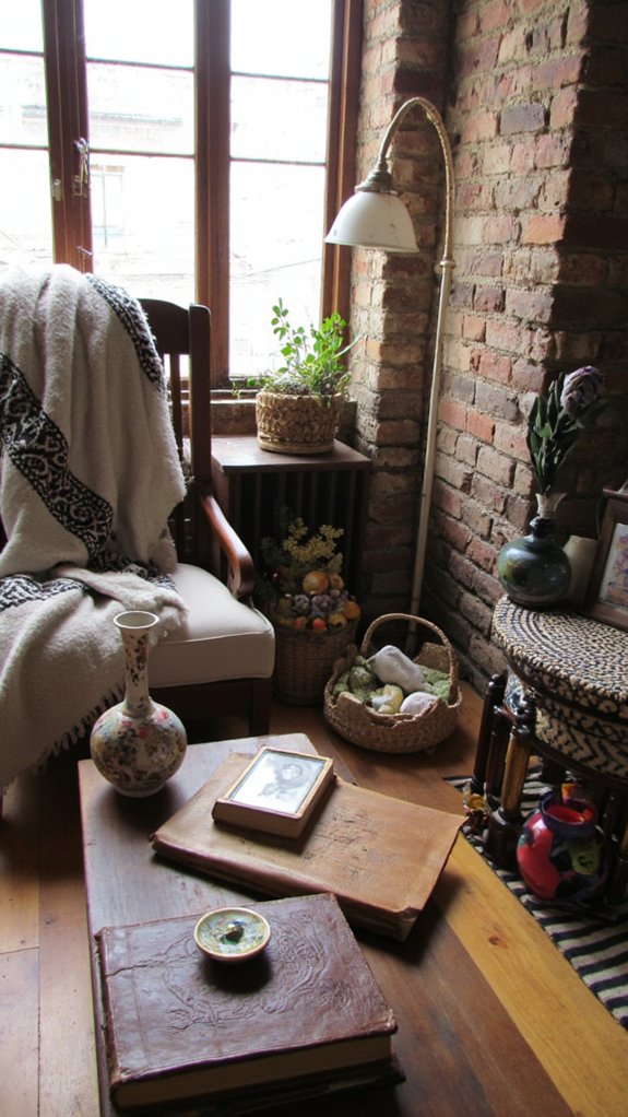 heirlooms create cozy atmosphere