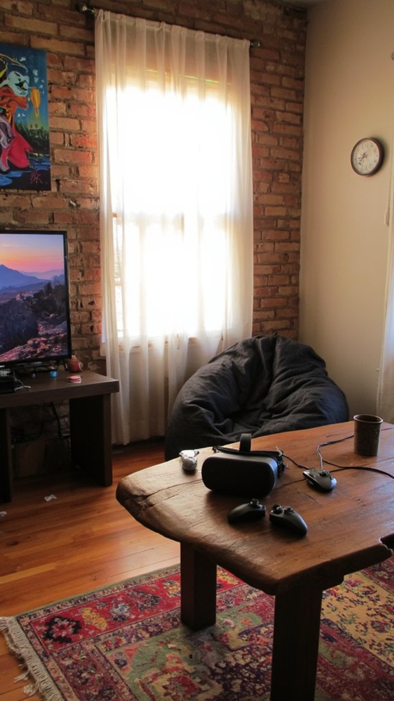 immersive gaming relaxation space