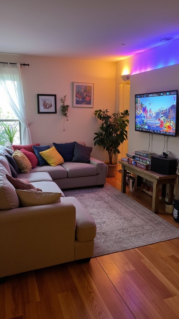 inclusive comfortable gaming space