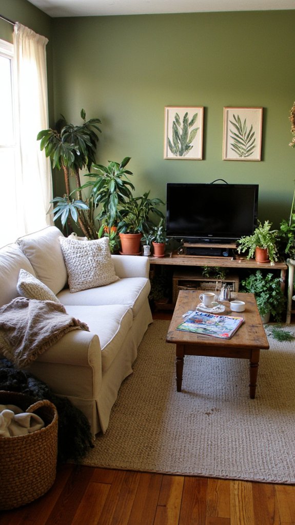 indoor garden gaming retreat